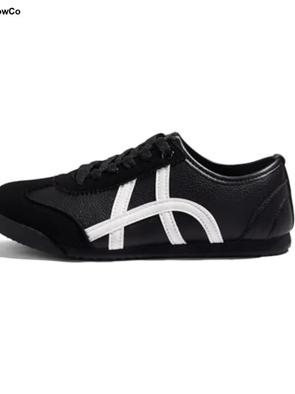Retro Running Sneakers Women's Cushioned Casual Shoes Synthetic Leather
